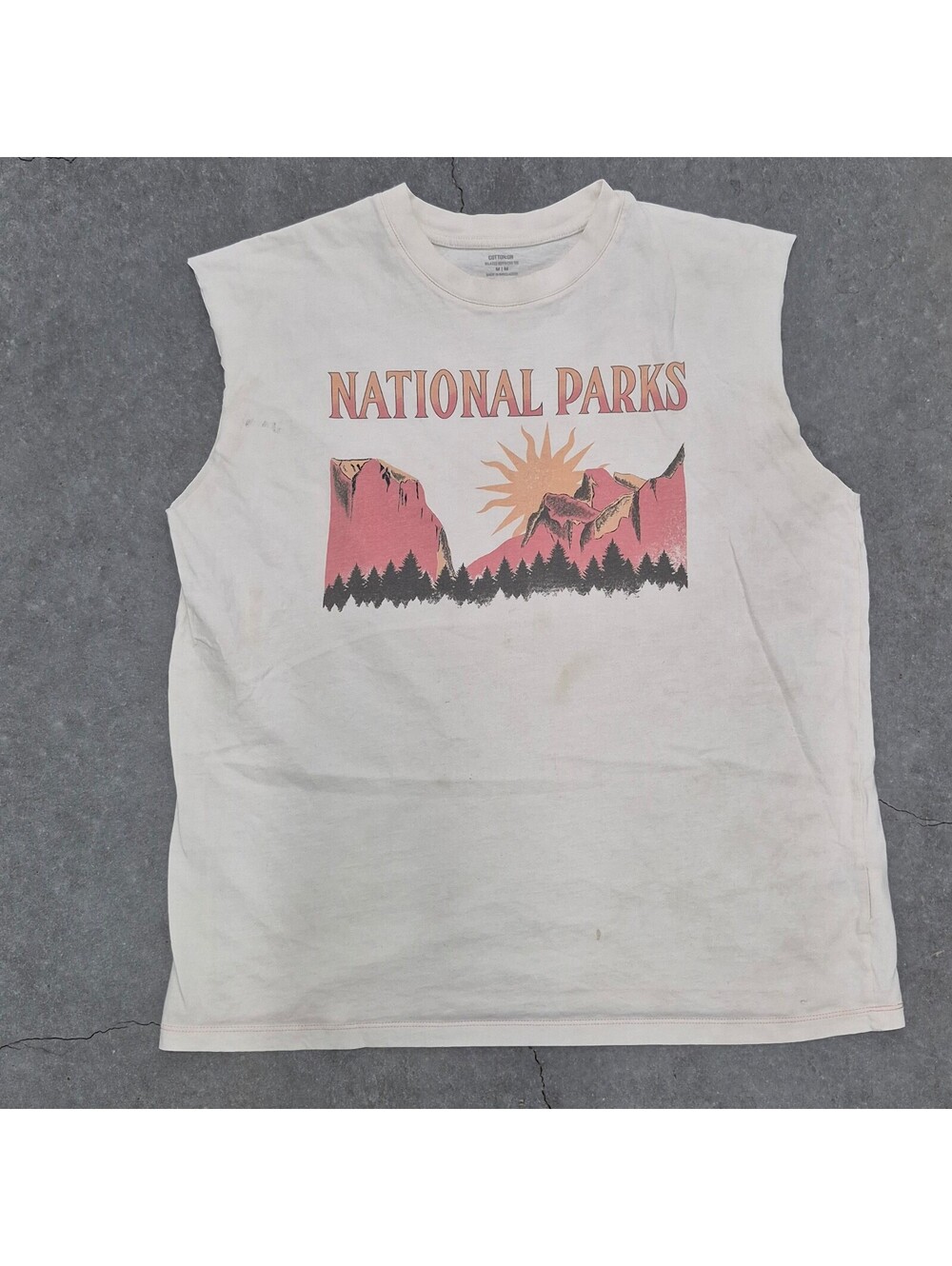 Cotton On National Park Sleeveless T Shirt